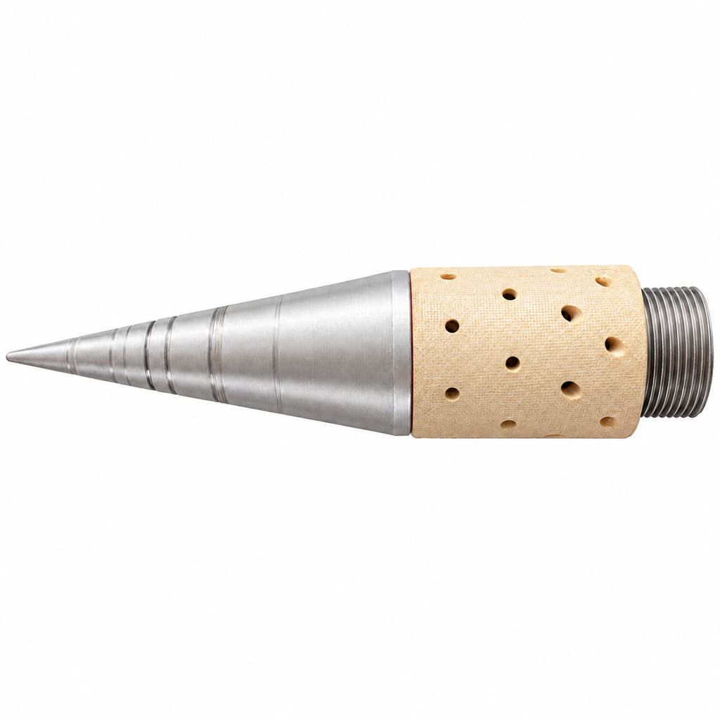 Pencil Nozzle Tip - Aluminum Piercing
