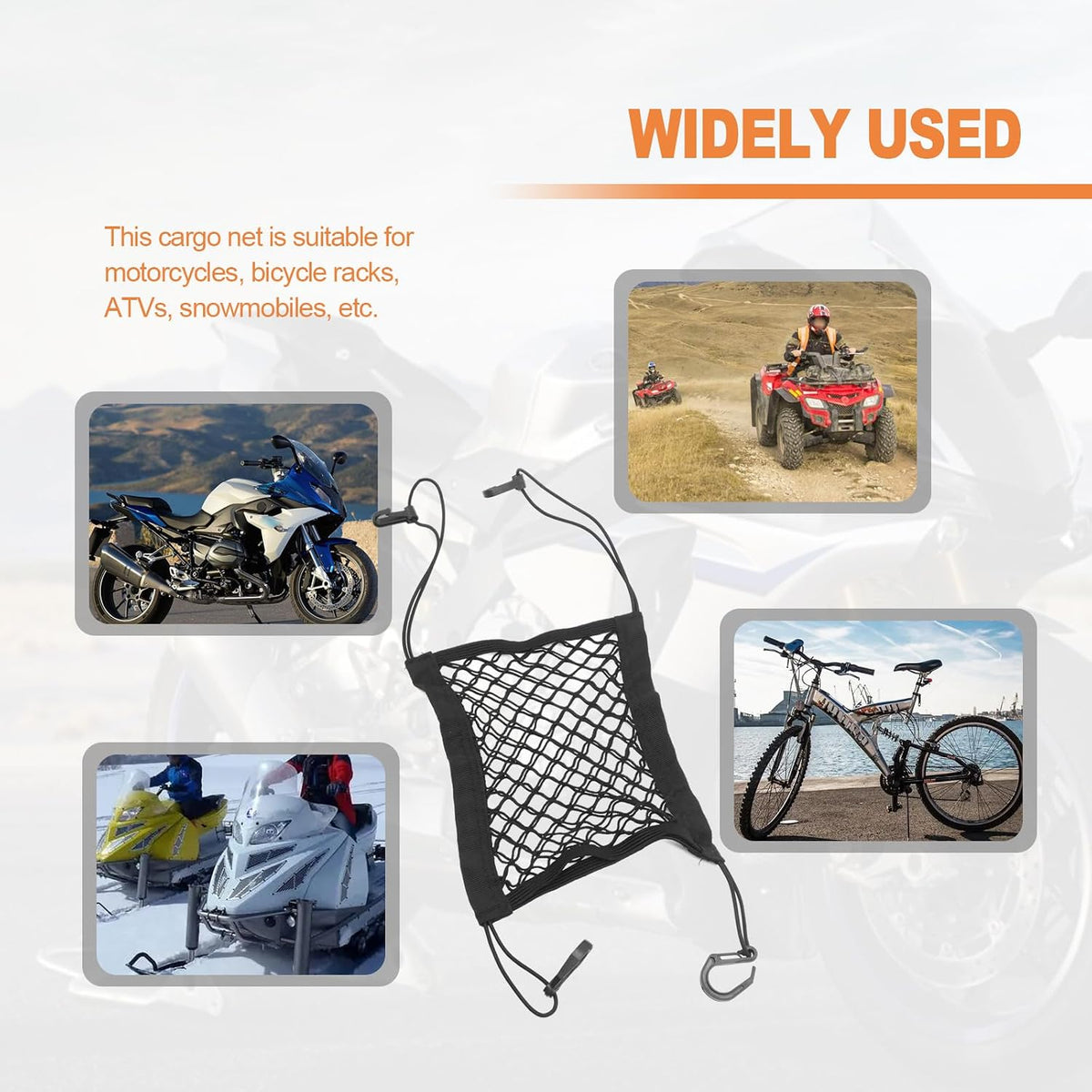 Motorcycle Cargo Net