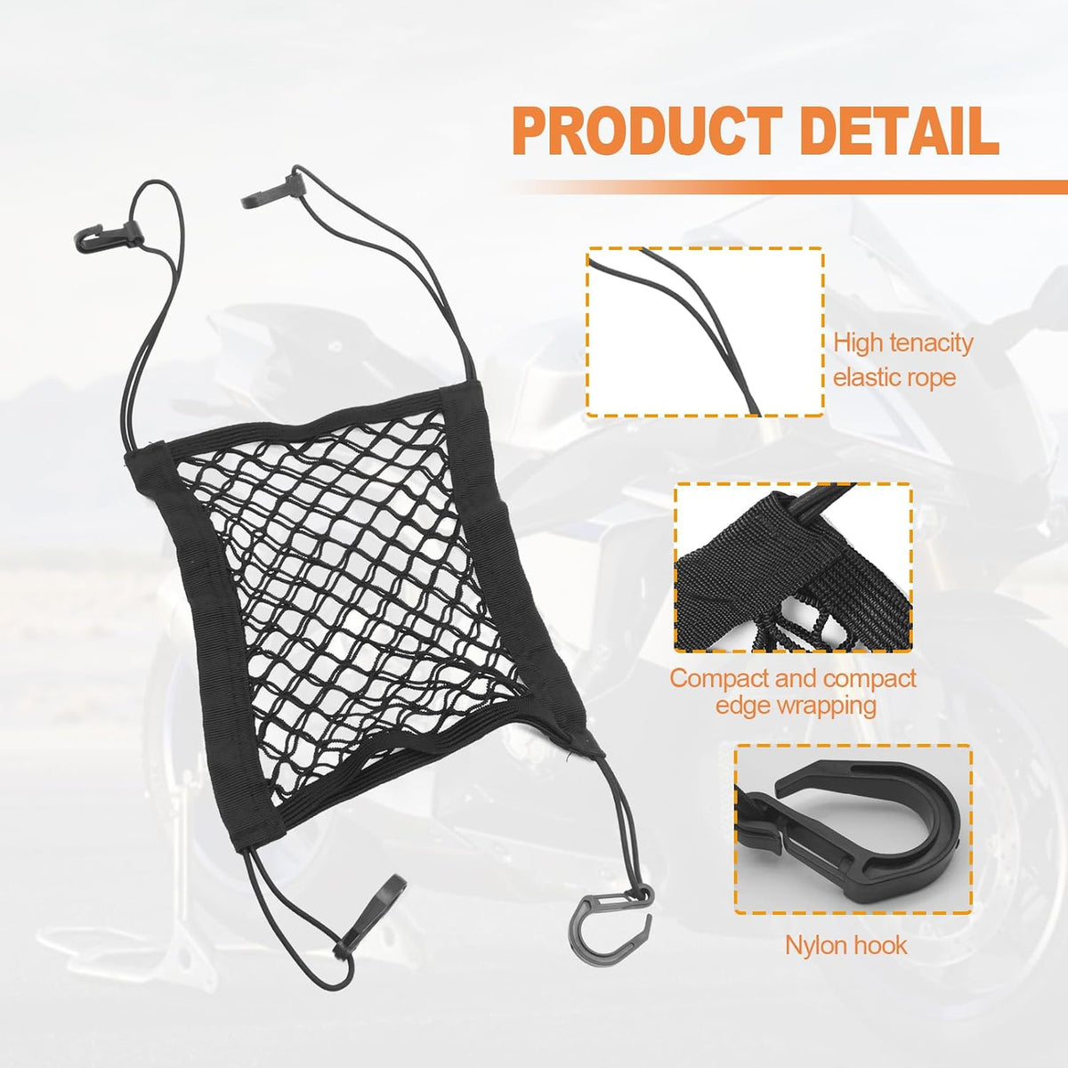 Motorcycle Cargo Net